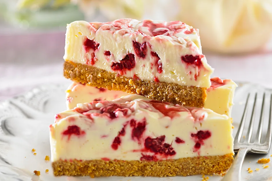 No-bake raspberry swirl cheesecake Recipe - Better Homes & Gardens Australia