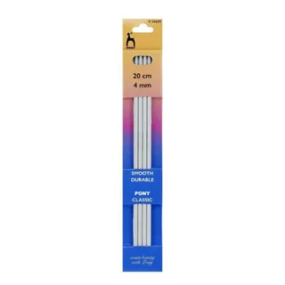 Pony Classic Double Ended 20 cm Knitting Needles