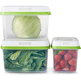 Rubbermaid 6-Piece Produce Saver Containers