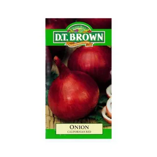 Mr Fothergills Onion Californian Seeds Red