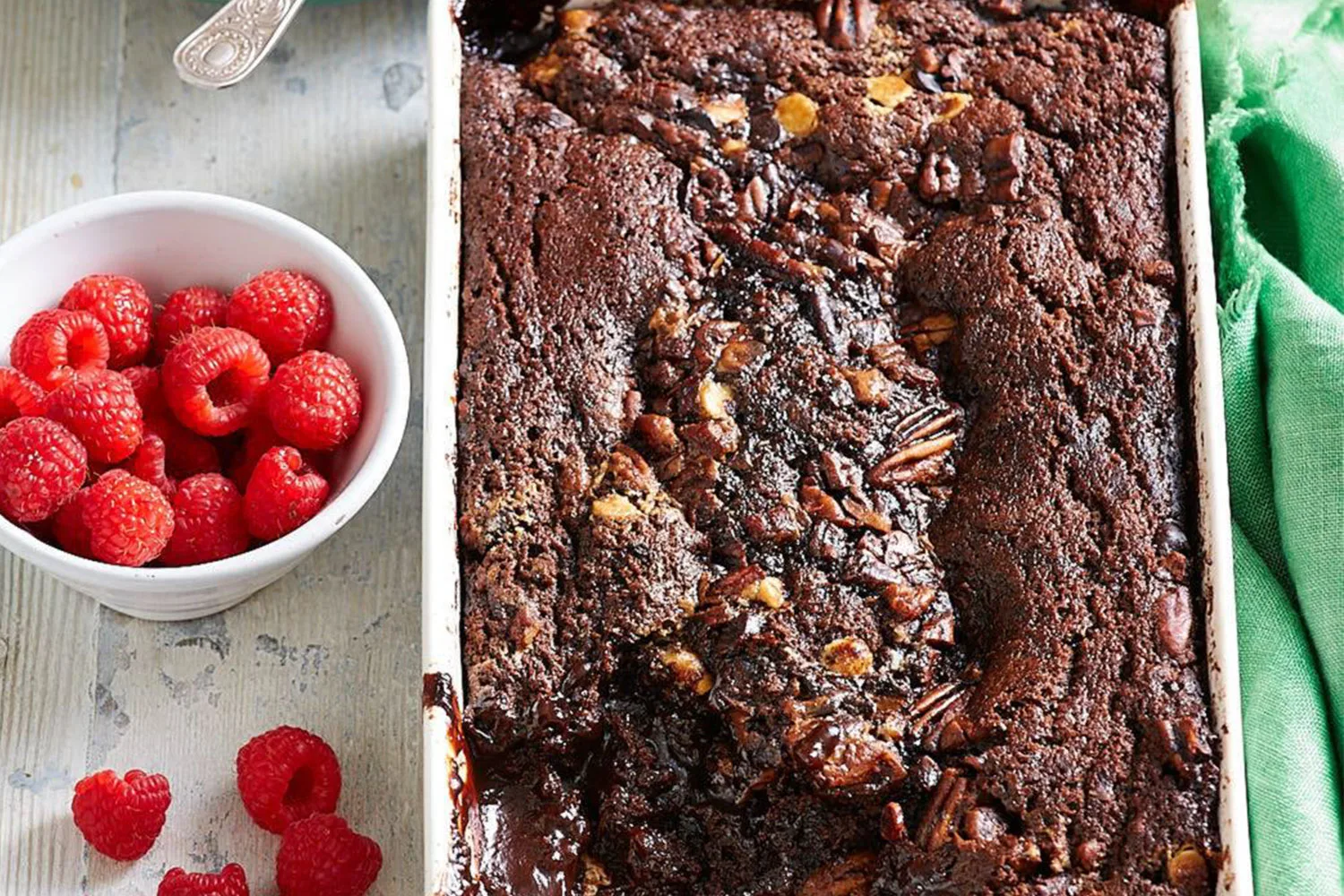 Nanna’s old-style chocolate cobbler