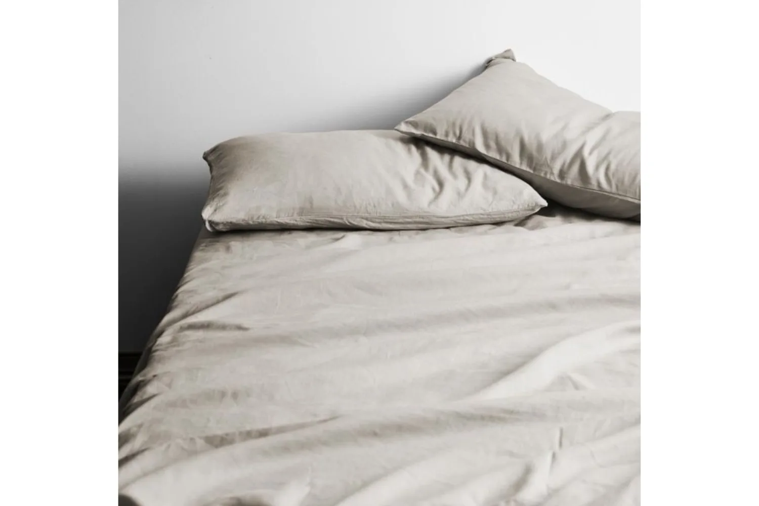 Aura Home Maison Vintage Sheet Set in Natural, $349, Myer