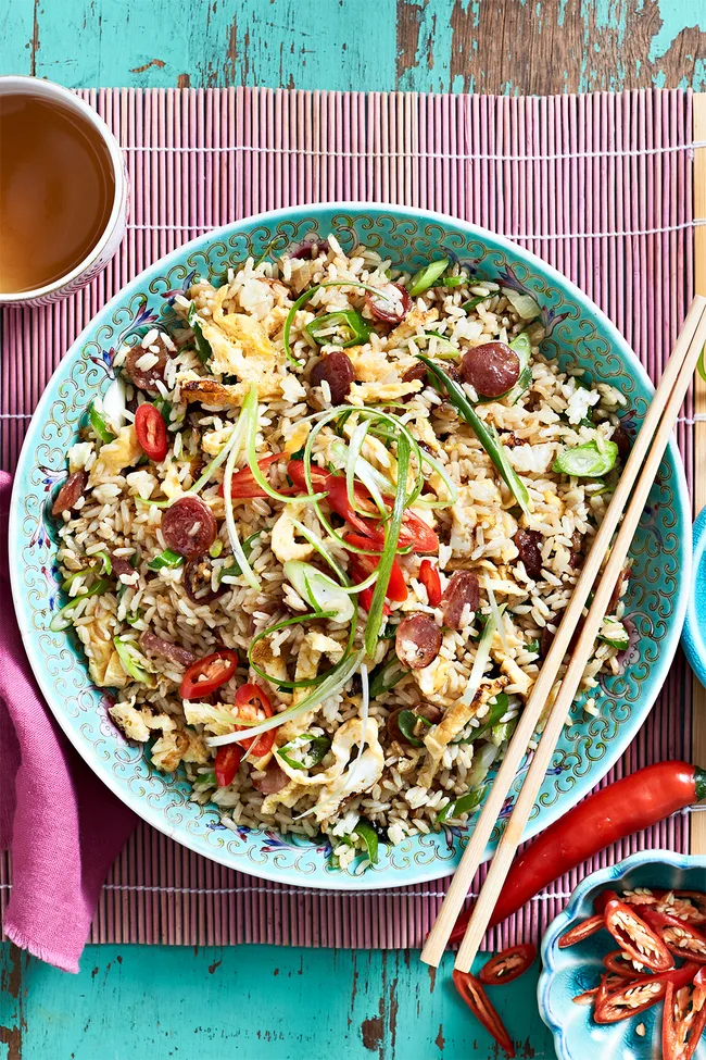 Easy step-by-step fried rice