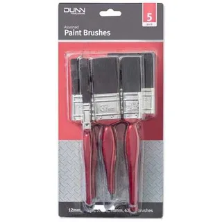 DUNN 5 Piece Assorted Paint Brushes