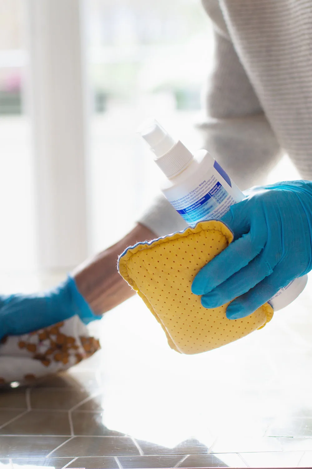 minky cleaning pad