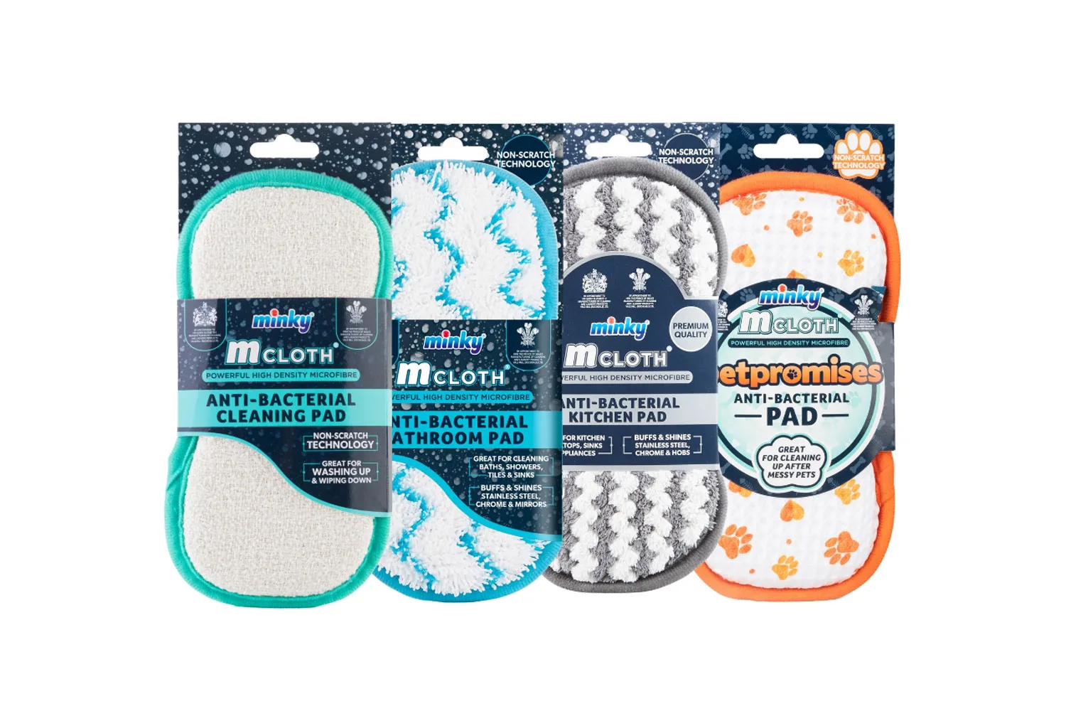 Minky cleaning pad
