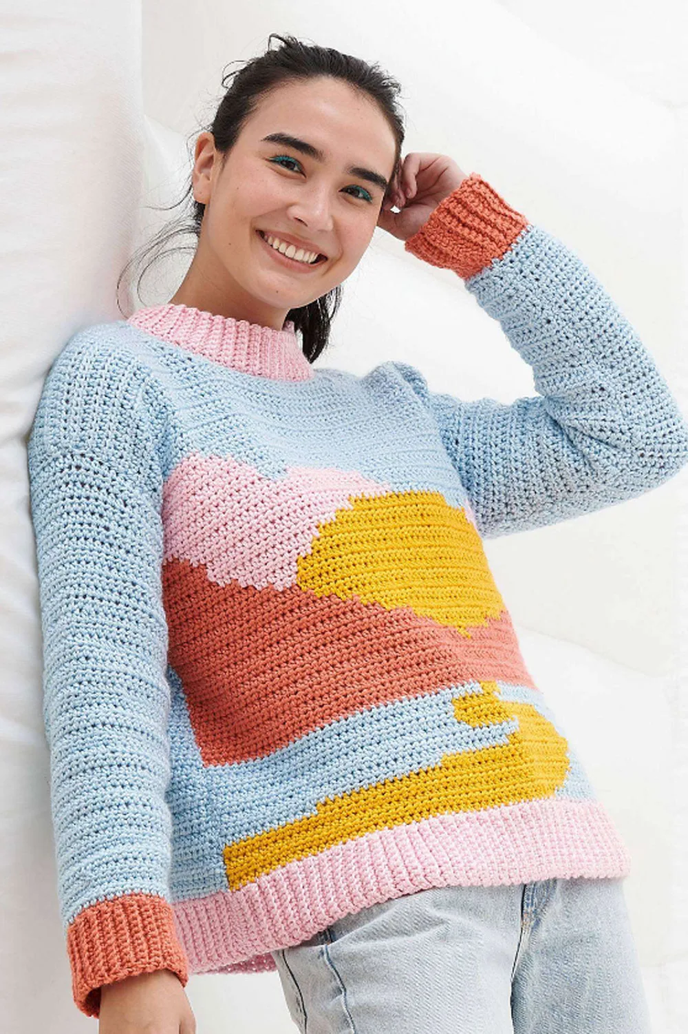 free crochet pattern sweater