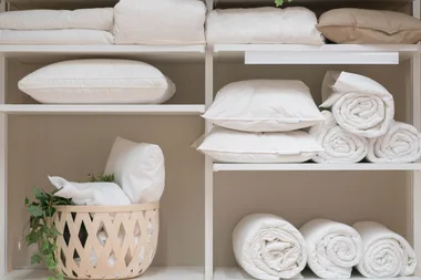 tidy linen closet