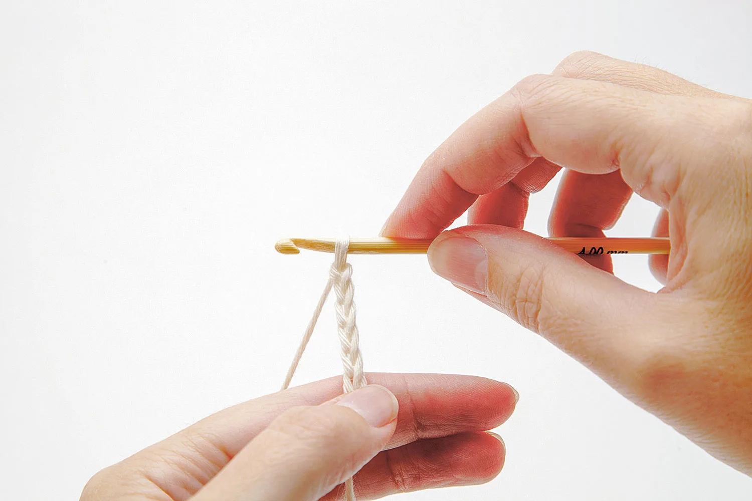 how to chain stitch crochet