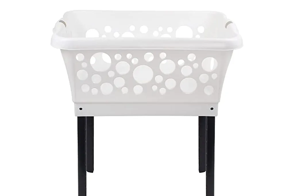 white magic laundry basket