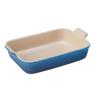 Le Creuset Heritage Deep Rectangular Dish 32cm Marseille Blue