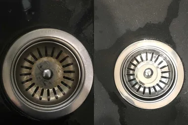 This old-school cleaner is now my go-to for a shiny sink