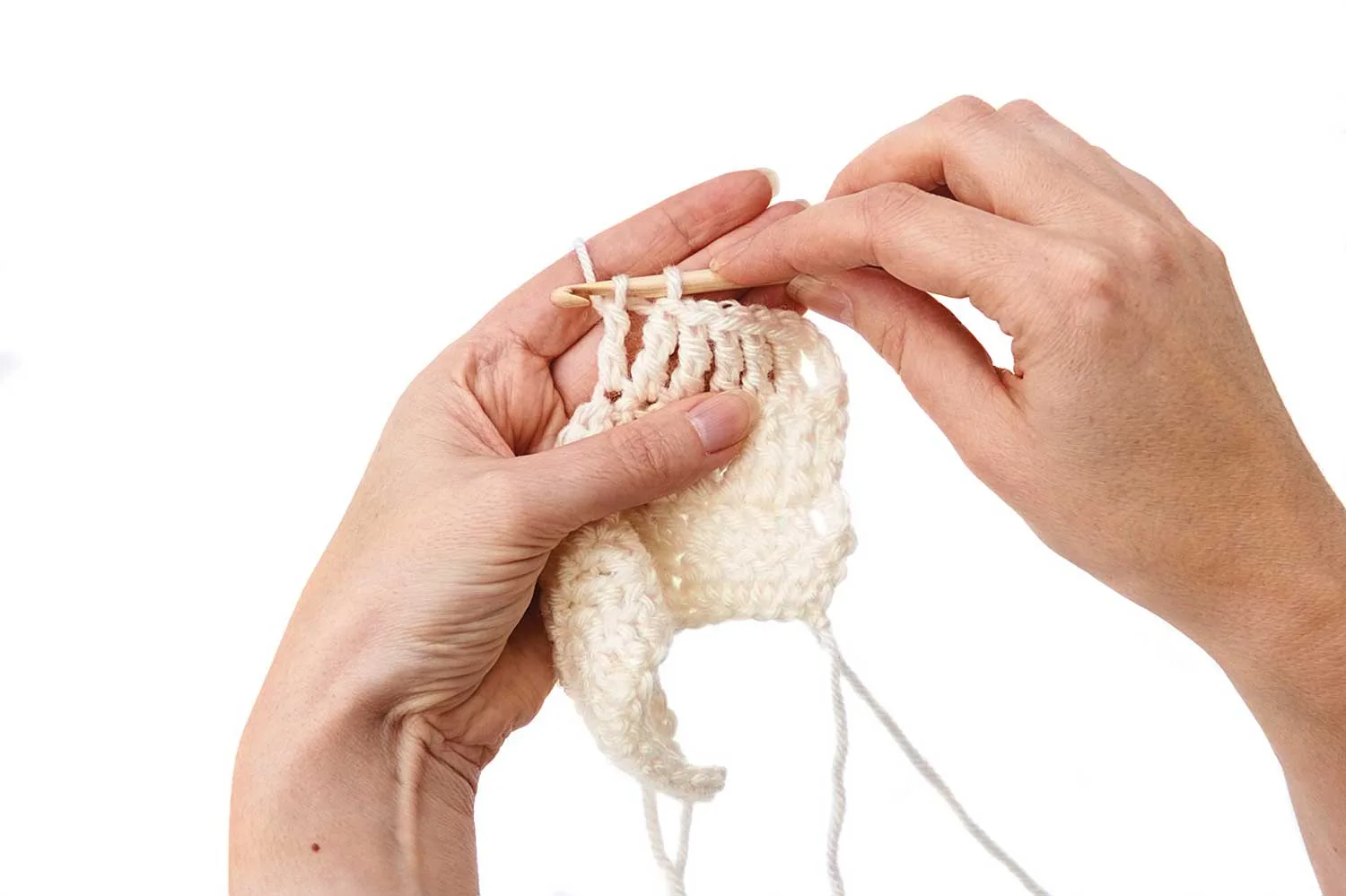 how to double treble crochet