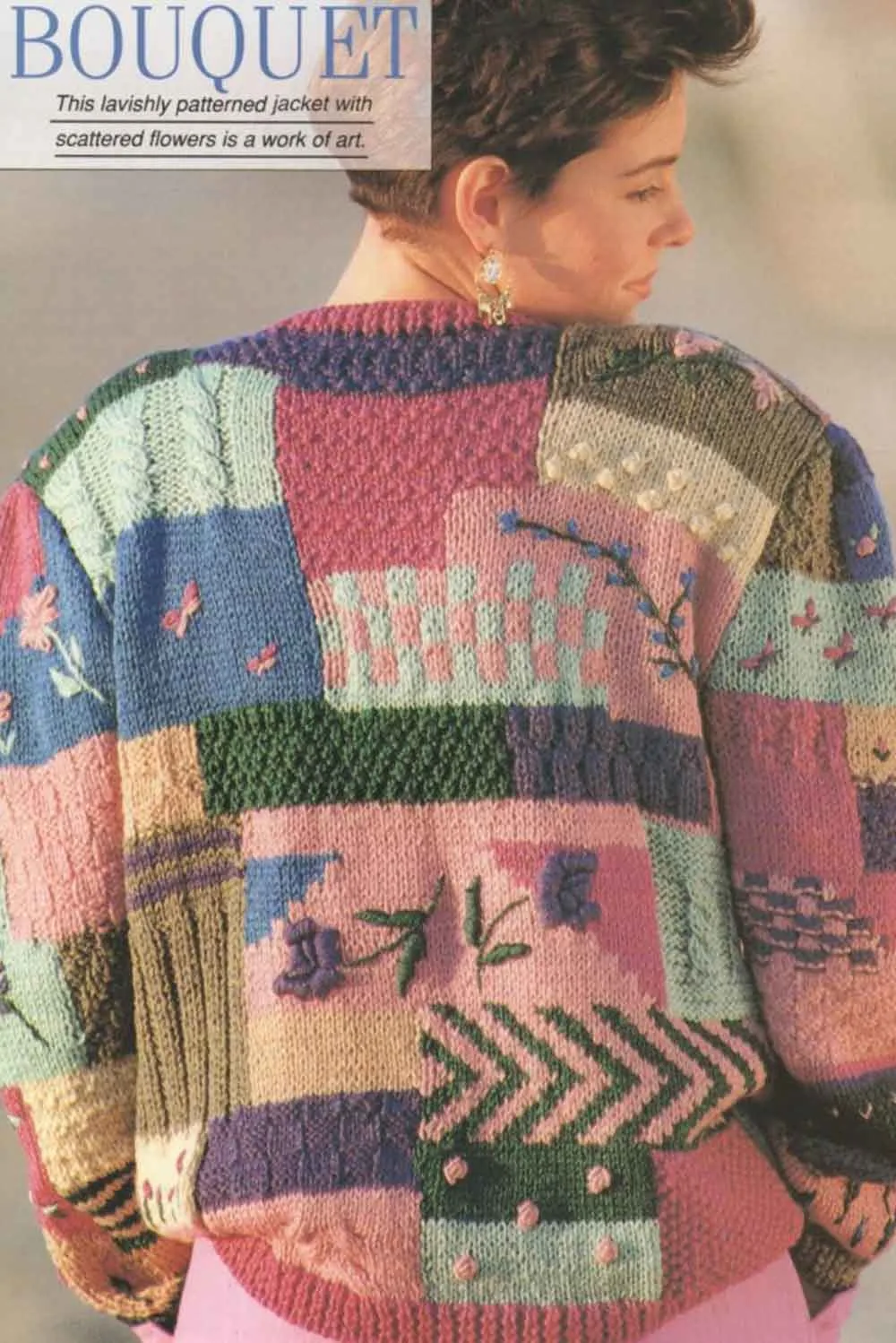 vintage knitting patterns etsy