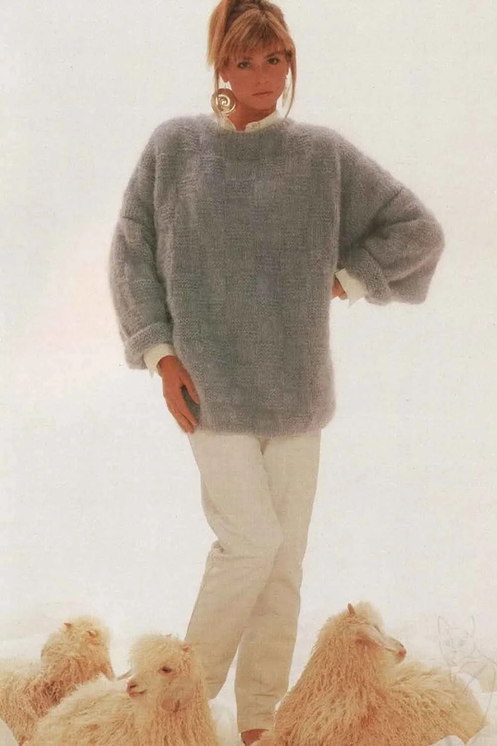 vintage knitting pattern etsy
