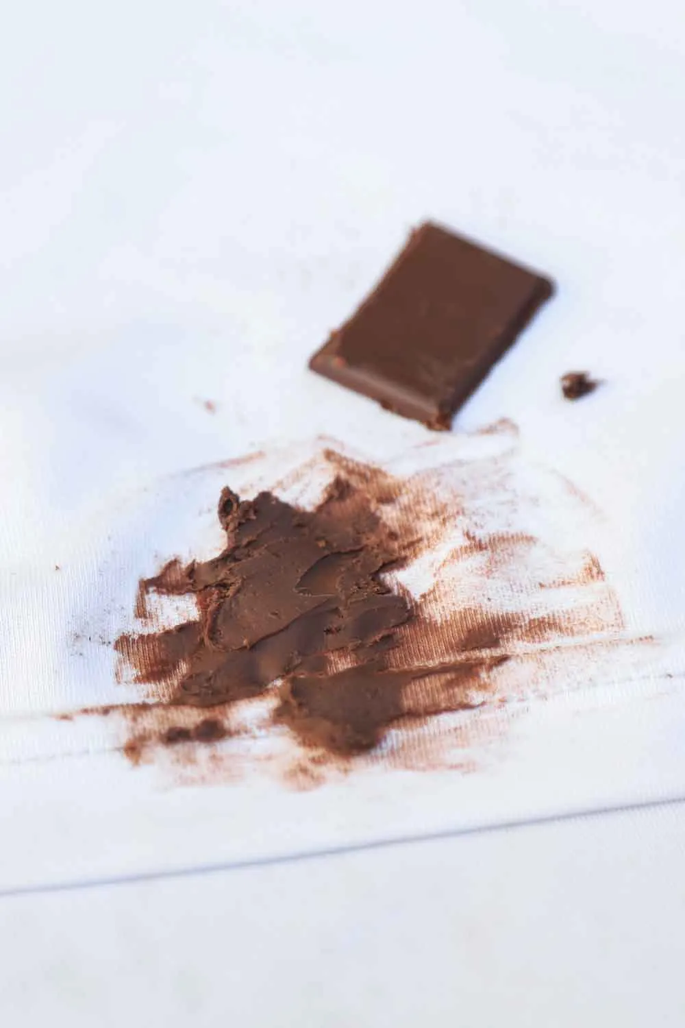 how to remove chocolate stain