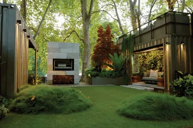 Charlie Albone’s winning garden at Melbourne International Flower and Garden Show