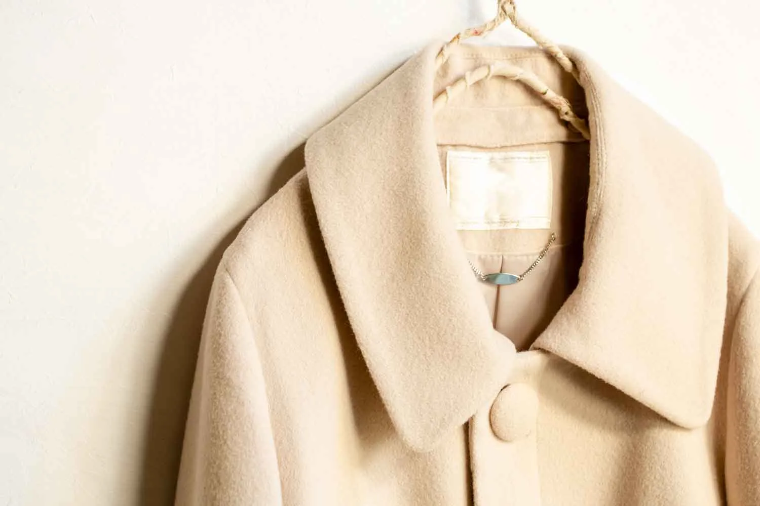 How to dry clean wool coat at home best sale