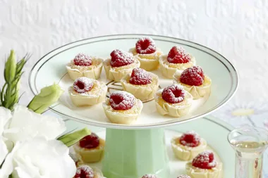 These easy lemon curd tartlets are perfect for afternoon tea
