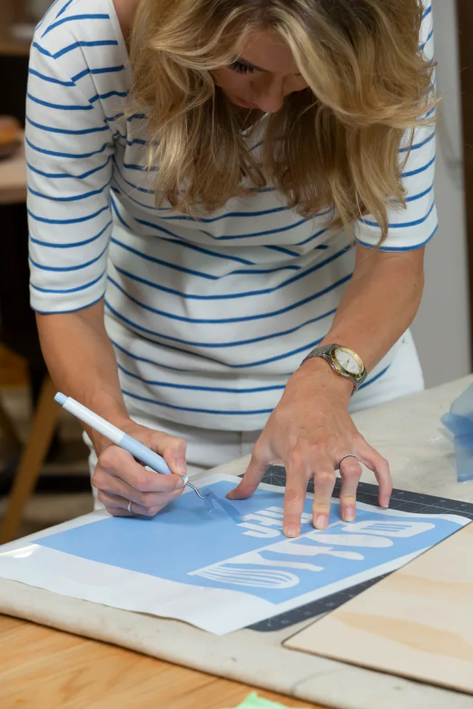 personalised gift cookbook with cricut step 5