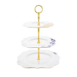 Royal 3 tiered cake stand