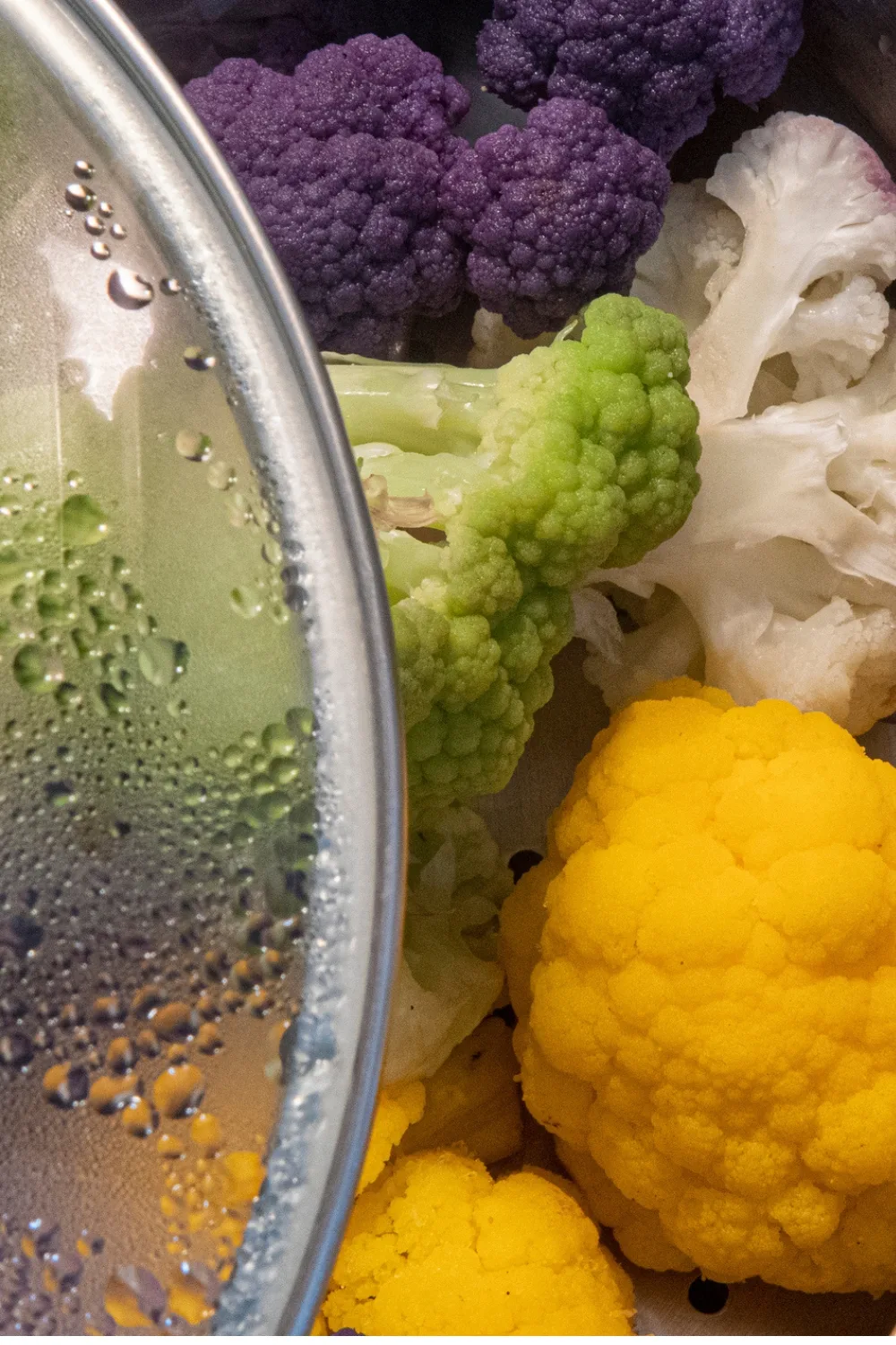 How to steam cauliflower