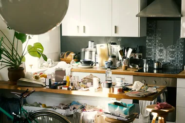 This cleaning method will keep your messy kitchen counter clutter free