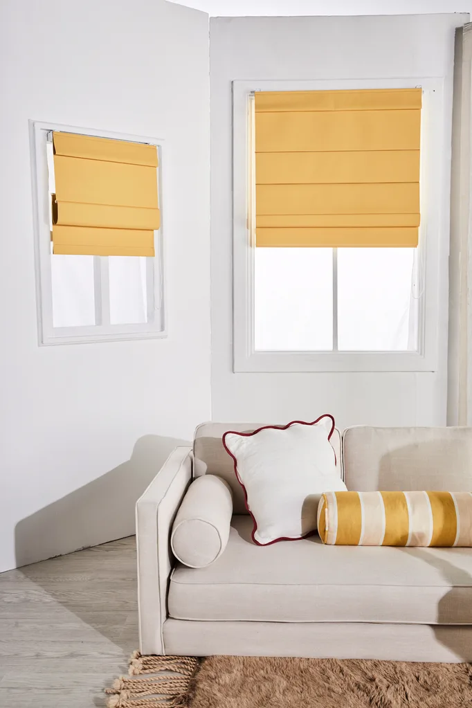 how to clean roman blinds