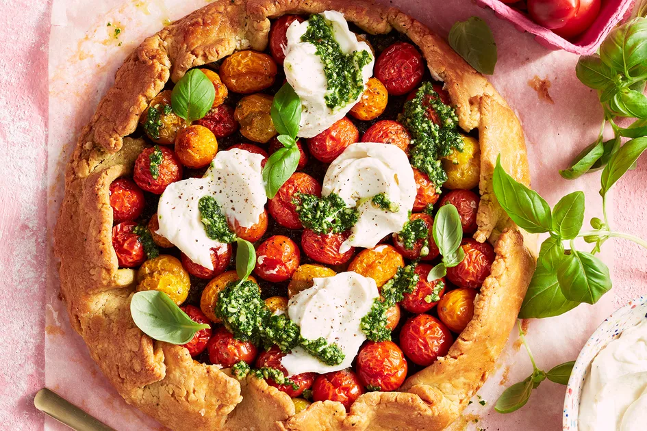Cherry Tomato Tart Recipe Recipe | Better Homes & Gardens Australia