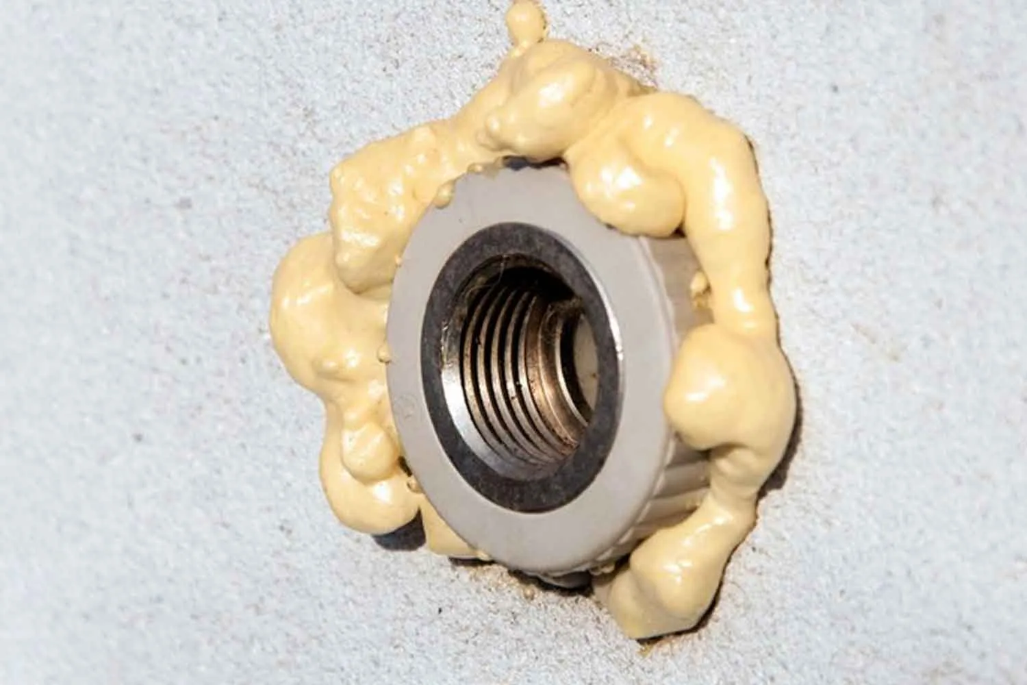 draught sealing on a wall