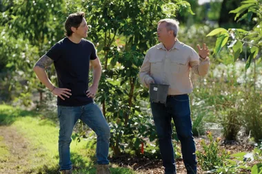 Charlie visits a nursery breeding low-maintenance plants
