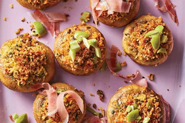 Parmesan-stuffed mushrooms