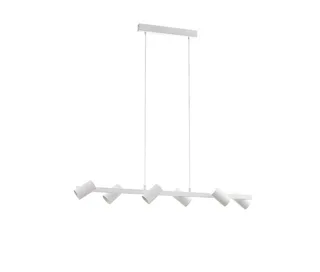Eglo Gatuela E14 6 Light Pendant White