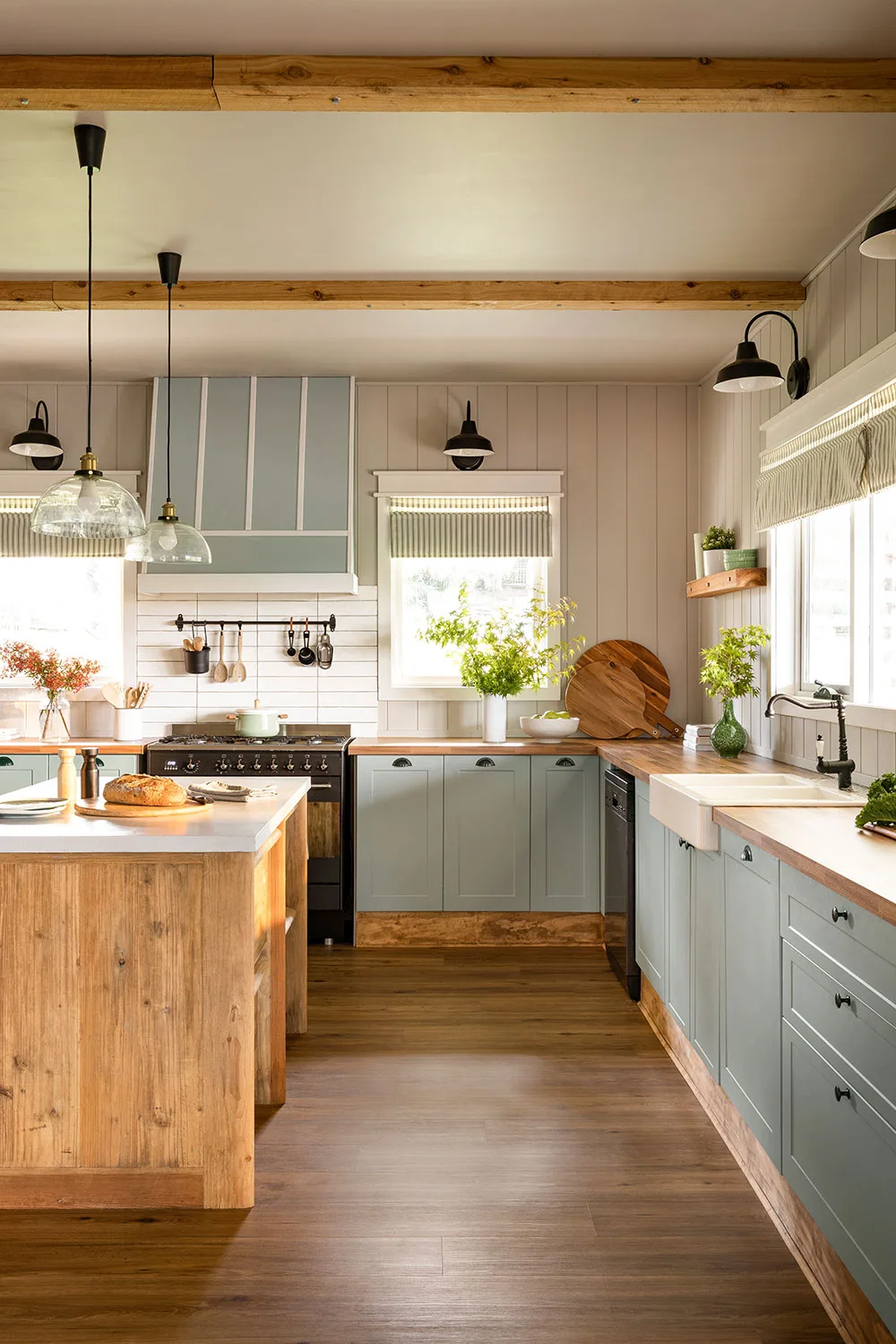 Kaboodle kitchen with Kaleo cabinetry
