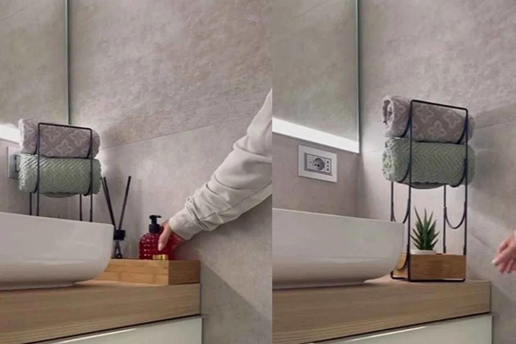 bathroom caddy hac