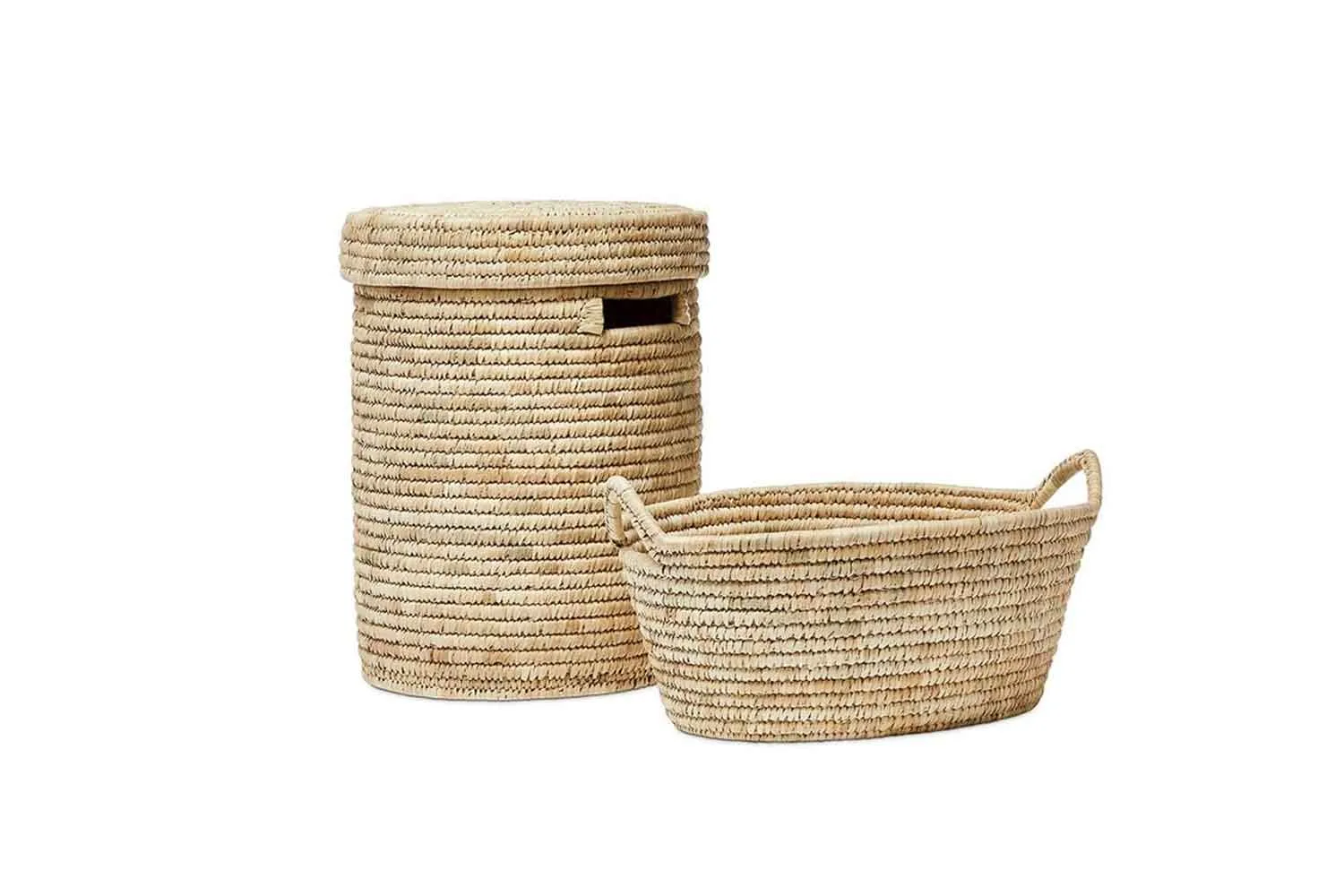 Masai Natural wash basket.