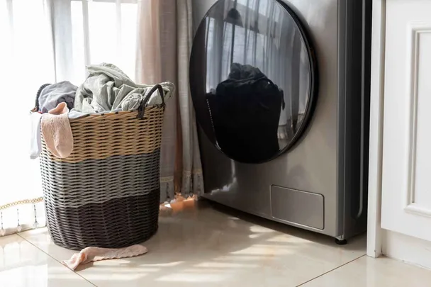 This simple storage solution solves a common laundry problem