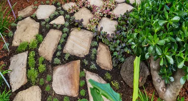 How to make a stone path