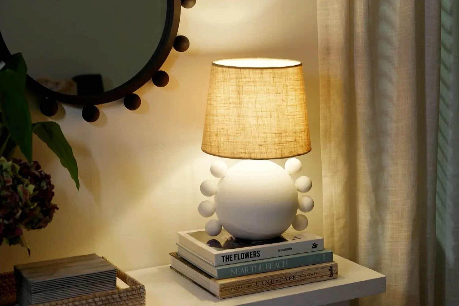 How to make a bobble lamp and mirror