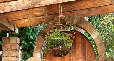 How to make a basket sphere