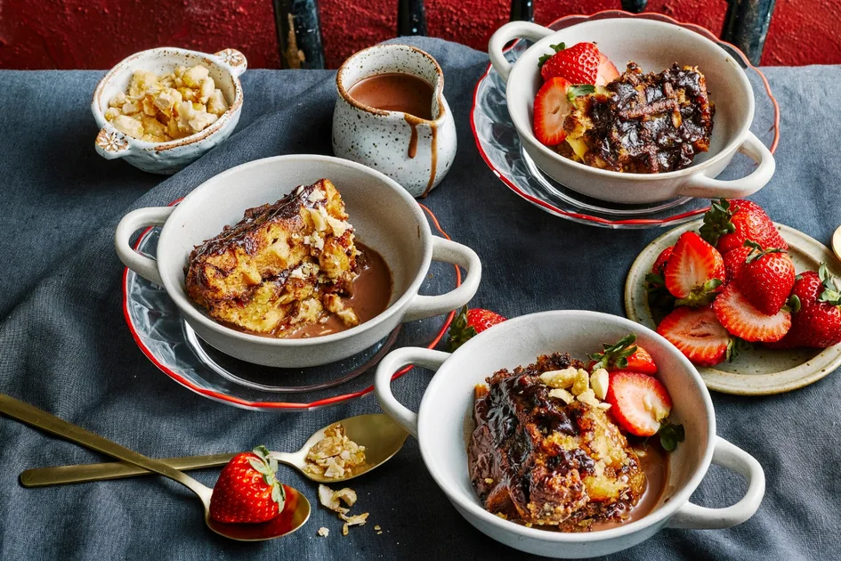 Nutella Bread And Butter Pudding Recipe Recipe | Better Homes & Gardens Australia