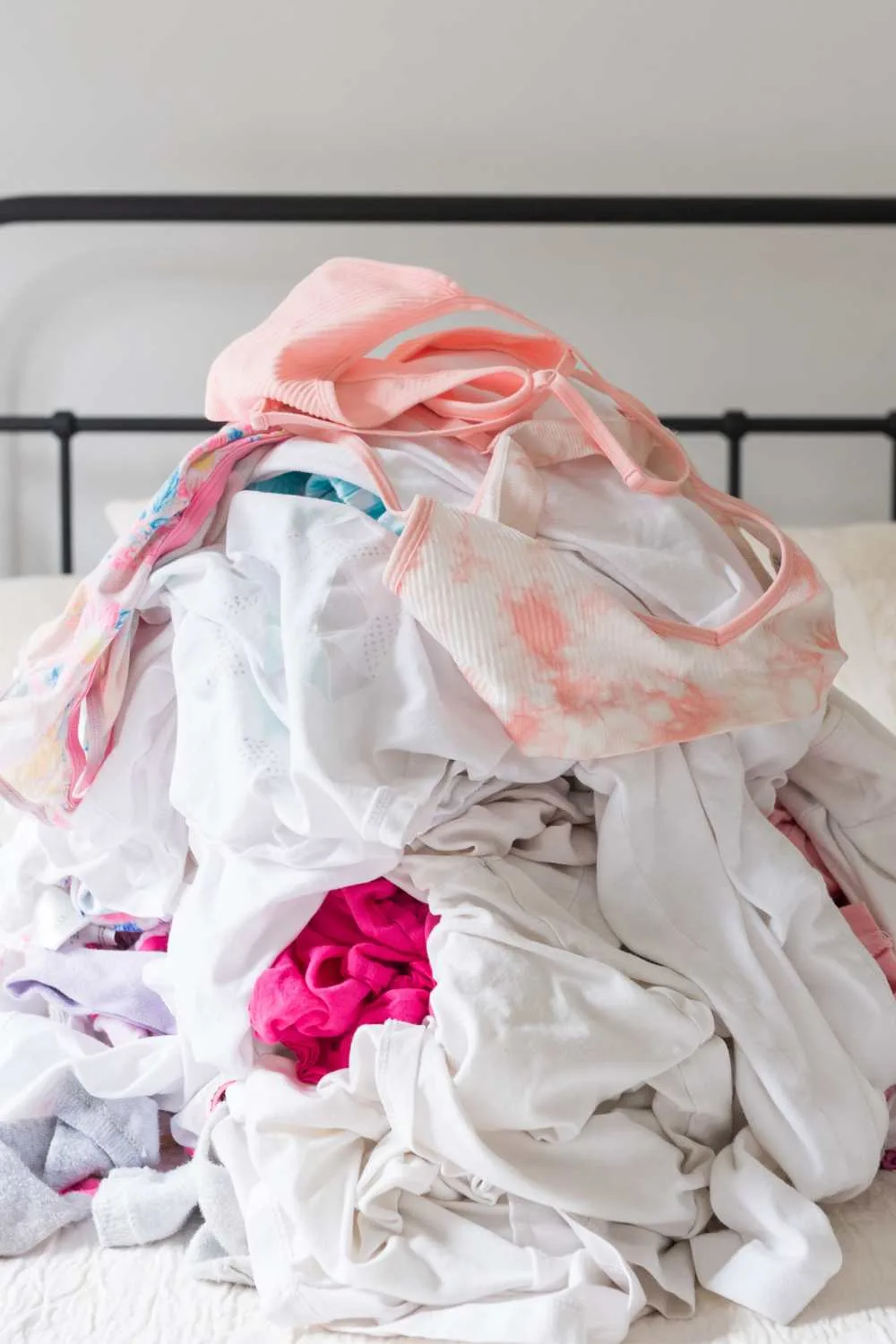 mountain of laundry