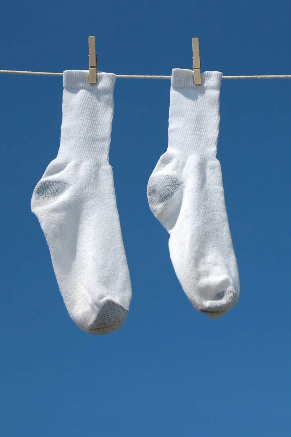 white socks