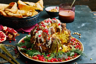 Air fryer roast cauliflower.
