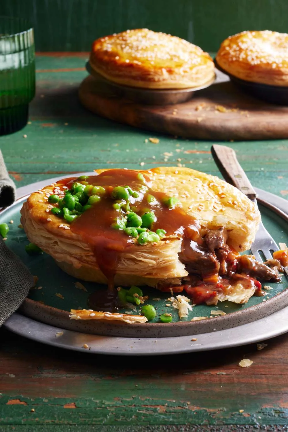 slow cooked steak pie