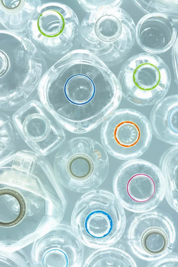recycling plastic bottles