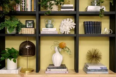 Juliet shows you how to elevate your living room into a living library