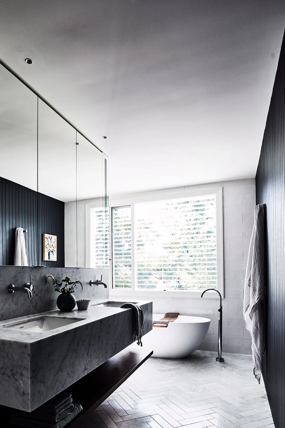 clean bathroom
