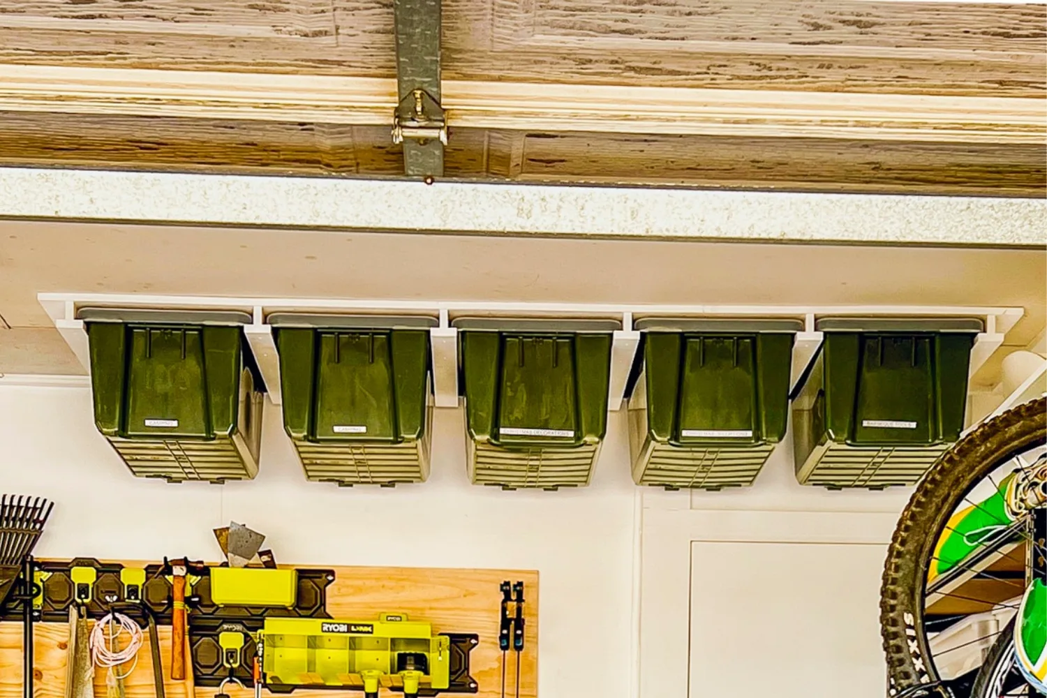 How to build garage ceiling storage