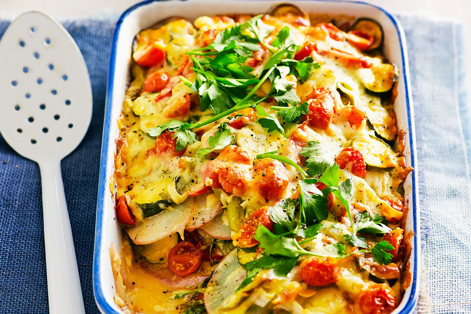 Vegetable bake.